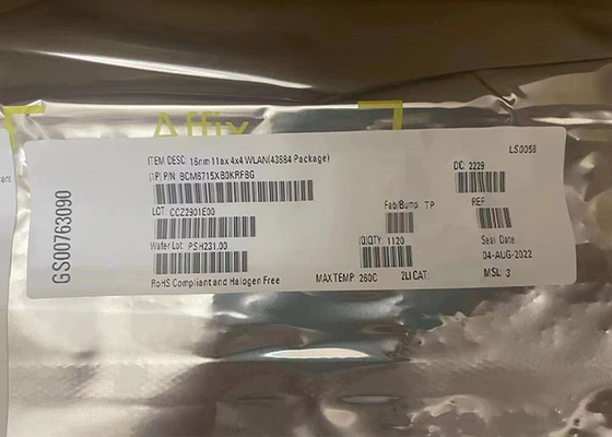 Chip Sirkuit Terpadu BCM6715XB0KRFBG Sistem pada Chip 160MHz Paket BGA
