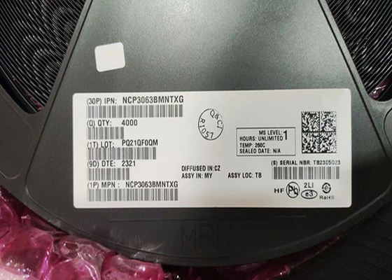IC Manajemen Daya NCP3063BMNTXG 1.5 A Pengatur Switch 8-VDFN Surface Mount