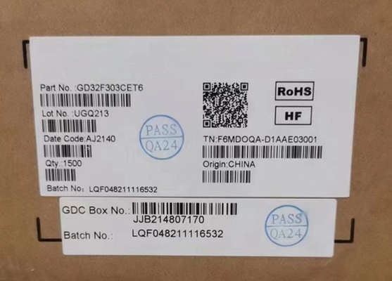 GD32F303CET6 IC MCU ARM Cortex-M4 32-bit LQFP48 Paket