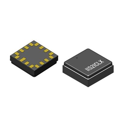 Sensor Inclinometer Digital 2-Axis IIS2ICLXTR Motion IC dalam Paket LGA-16