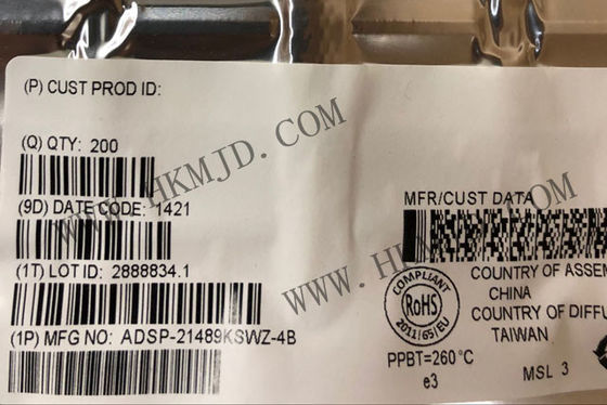 Mikrokontroler MCU ADSP-21489KSWZ-4B Prosesor sinyal digital generasi keempat berkinerja tinggi