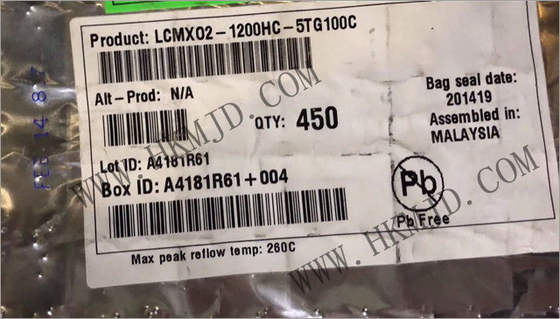 Field Programmable Gate Array LCMXO2-1200HC-5TG100C 79 I/O MachXO2 Field Programmable Gate Array IC 100-LQFP