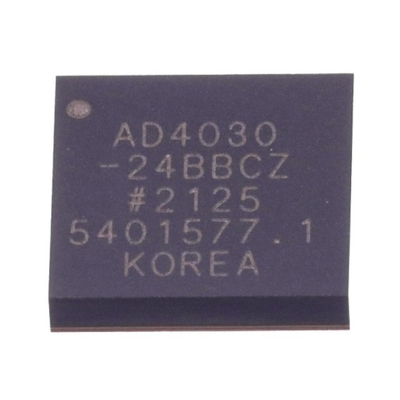 Integrated Circuit Chip AD4030-24BBCZ 24-Bit 2 MSPS SAR Analog ke Konverter Digital