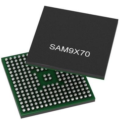 Mikrokontroler MCU SAM9X72T-I/4PB Hingga 800MHz 32Bit Mikroprosesor IC BGA240