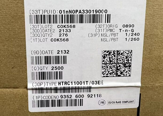 Chip sirkuit terintegrasi HTRC11001T HITAG Reader Chip 125kHz RFID Reader IC 14-SOIC