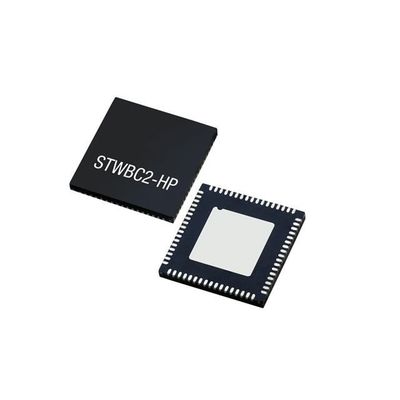 Chip sirkuit terintegrasi STWBC2-HP 4.1V hingga 24V Wireless Power Transmitter QFN68