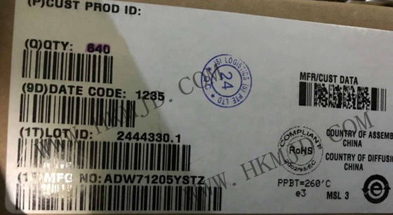 Chip sirkuit terpadu ADW71205YSTZ 12-bit RDC dengan osilator referensi