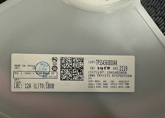 Chip sirkuit terintegrasi TPS54360BDDAR 3.5A Step-Down DC DC Converter 8-PowerSOIC