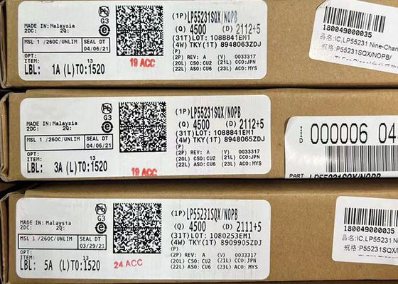 LP55231SQX 9-Channel White-LED Driver Dengan Memori Program Internal dan Pompa Pengisian Terintegrasi