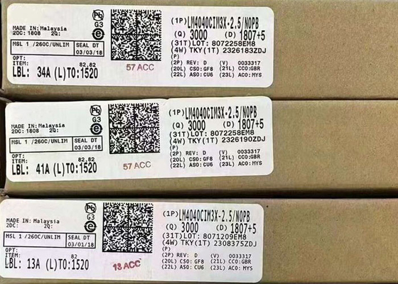 Chip sirkuit terintegrasi LM4040CIM3X-2.5 Referensi tegangan shunt mikro listrik presisi