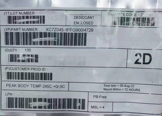 Array Gerbang yang Dapat Diprogram di Lapangan XC7Z045-1FFG900I 2 Core SoC FPGA Chip FBGA-900