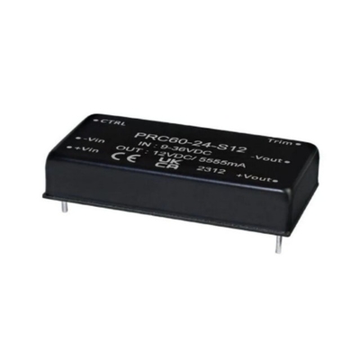 Chip Sirkuit Terpadu PRC60-24-S12 1 Output 12V Isolated Module DC DC Converter