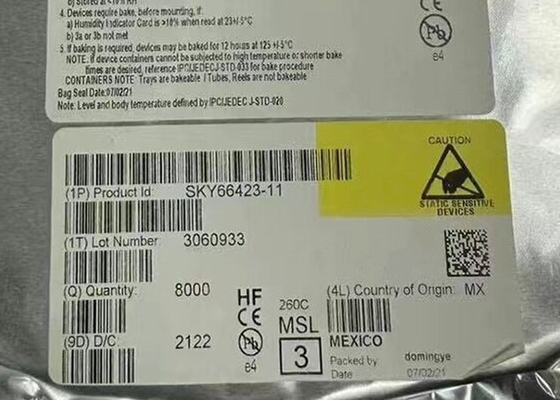 Chip IoT SKY66423-11 RF Front-End Modul Untuk Aplikasi LPWAN IoT