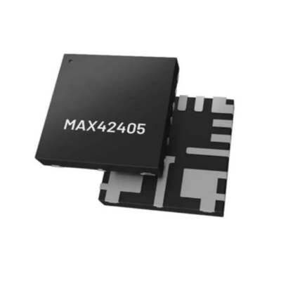 Chip Sirkuit Terpadu MAX42405AFOA 36V 5A Konverter Buck Sinkron QFN-17