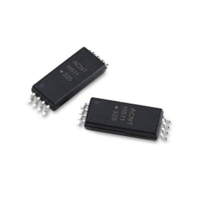 Chip sirkuit terintegrasi ACNT-H511-000E Optocoupler output kolektor terbuka saluran tunggal