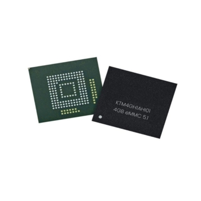 Memori IC Chip KTM4GH1AHI01 EMMC 5.1 Flash Memori FBGA-153 Flash Embedded Storage