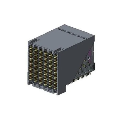 Konektor 10124411-101LF Konektor Sistem Backplane ExaMAX Kecepatan Tinggi