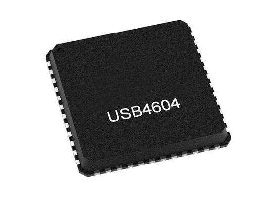 Chip sirkuit terintegrasi USB4604I-1070HN USB 2.0 HSIC Controller Hub 4-Port Berkecepatan Tinggi