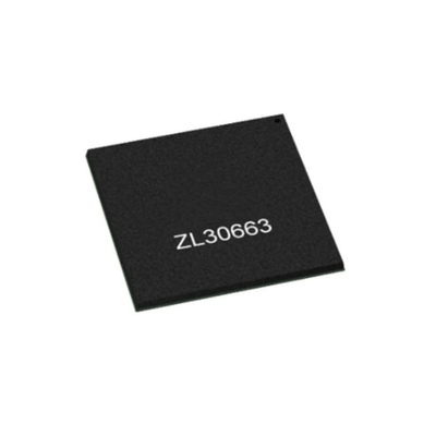 Integrated Circuit Chip ZL30663LFG7 3-Channel SyncE Line Card Synchronizer Untuk 5G