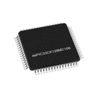 Microcontroller MCU DSPIC33CK128MC106T-I/PT Kontroler sinyal digital 16-bit kecepatan tinggi