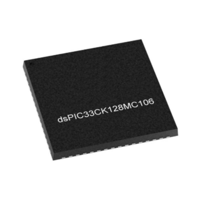 Microcontroller MCU DSPIC33CK128MC106T-I/MR Tujuan Umum 16-Bit Digital Signal Controllers