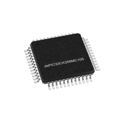 Microcontroller MCU DSPIC33CK256MC105T-I/PT Kontroler Sinyal Digital 16-Bit Presisi Tinggi 100Mhz