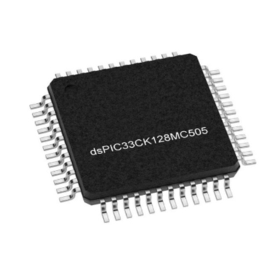 Microcontroller MCU DSPIC33CK128MC505T-I/PT Tujuan Umum 1 Kontroler Sinyal Digital Inti