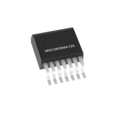 Chip Sirkuit Terpadu MSC360SMA120SDT 12A Silicon Carbide MOSFET Transistor TO-263-7