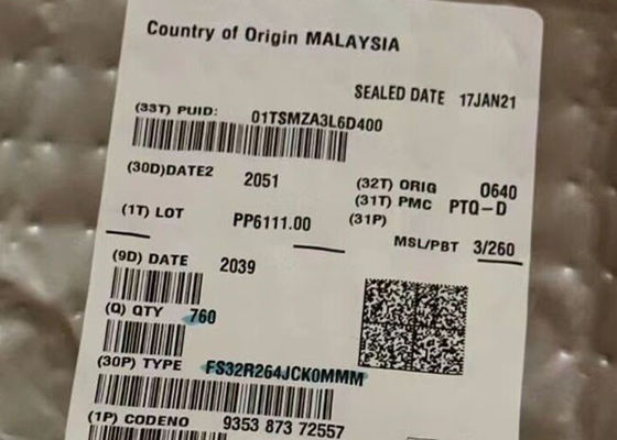 Mikrokontroler MCU FS32R264JCK0MMM Mikrokontroler 32-Bit untuk Radar Berkinerja Tinggi