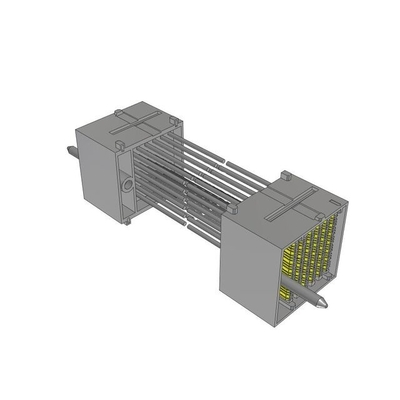 EBCM-3-4-10-1-R-N-06-1-FV Konektor ExaMAX Kabel Komputer Backplane Berkecepatan Tinggi