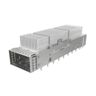 UE62-B162G-021E1 Konektor 1x1 Konektor kandang QSFP dengan Sink Panas Tinggi 10,8 mm