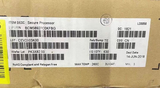 BCM5892PC0KFBG Mikrokontroler MCU Mikroprosesor Jaringan Terintegrasi Tinggi