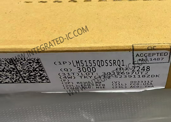 Chip Sirkuit Terintegrasi LM5155QDSSRQ1 Non-Synchronous Boost Controller 2,2MHz