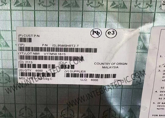 ISL95860HRTZ Integrated Circuit Chip Multi-Phase IMVP9 Pengontrol TQFN-32