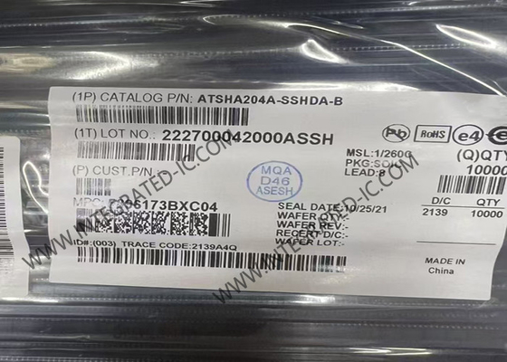 ATSHA204A-SSHDA-B Chip Sirkuit Terpadu IC Otentikasi Perangkat Keras Keamanan Tinggi