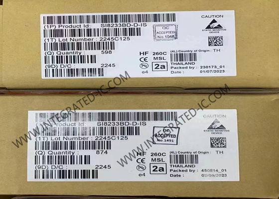 SI8233BD-D-IS Integrated Circuit Chip Isolated Gate Drivers SOIC-16 Amp ISOdrivers