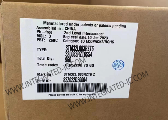 STM32L083RZT6 Mikrokontroler MCU 32MHz Mikrokontroler Performa 32-Bit LQFP-64