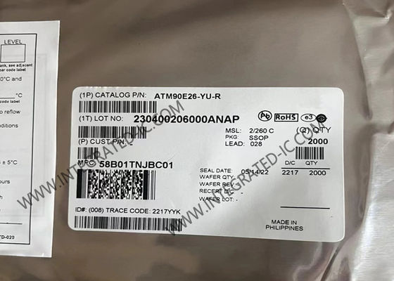 ATM90E26-YU IC Pengukuran Energi Chip Sirkuit Terpadu SSOP-28 IC Meter Fase Tunggal
