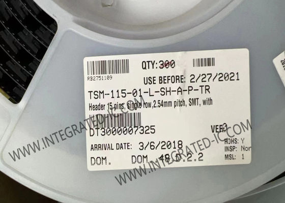 TSM-115-01-L-SH-A-P-TR Konektor E.L.P.TM Konektor Siklus Pasangan Tinggi 15POS Pin Header