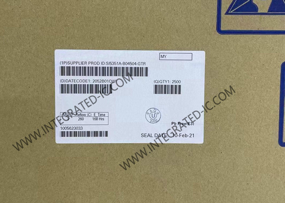 SI5351A-B04504-GTR Integrated Circuit Chip I2C Konfigurasi Jam Generator MSOP-10