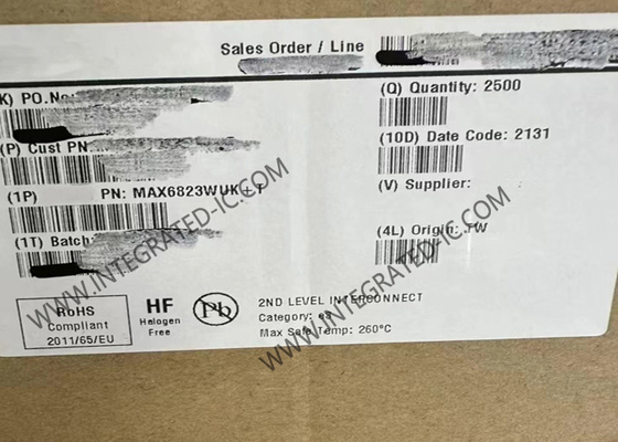 MAX6823WUK Integrated Circuit Chip Low-Voltage Supervisors Dengan Reset Manual