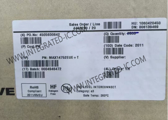 MAX14752EUE Chip Sirkuit Terpadu 72V 8 Saluran Analog Multiplexer TSSOP-16
