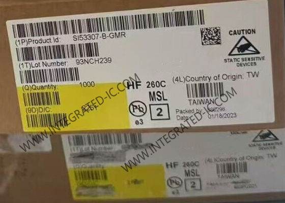 SI53307-B-GMR Chip Sirkuit Terpadu Jitter Fanout Clock Buffer QFN16 Clock Fanout Buffer