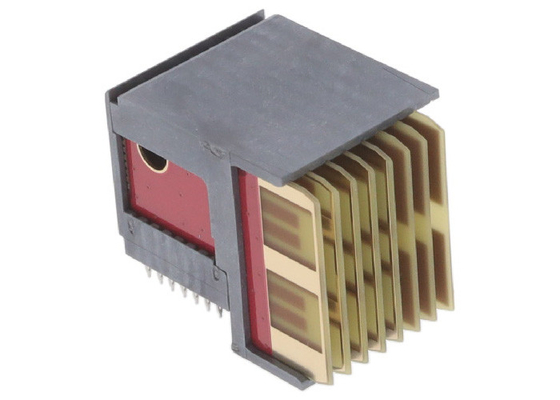 RVPX-P08VM2 Konektor P0 VITA 46 Setengah ujung kiri Backplane Konektor