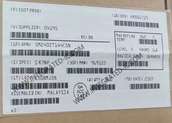 7.5NS IC CPLD 5M240ZT144C5N Perangkat Logika yang Dapat Diprogram Kompleks TQFP-144