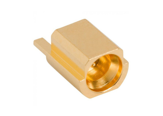 Konektor 925-169J-51P 50Ω SMPM PCB Lurus Liat Jack End Peluncuran