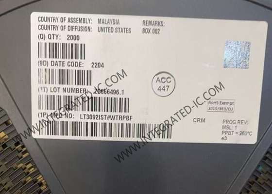 LT3092IST Chip Sirkuit Terpadu 200mA 2-Terminal Sumber Arus yang Dapat Diprogram