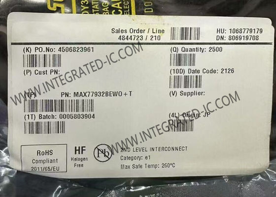 MAX77932BEWO CRIP Sirkuit Terpadu 8A Konverter Konverter Sakelar Fase Dual