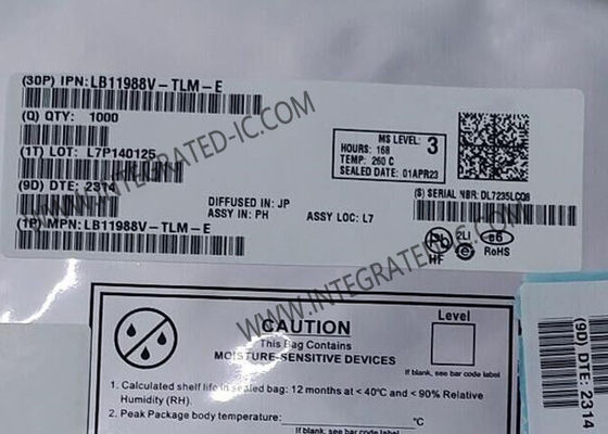 LB11988V Integrated Circuit Chip Fan Motor Driver 1.3A Monolit Digital IC