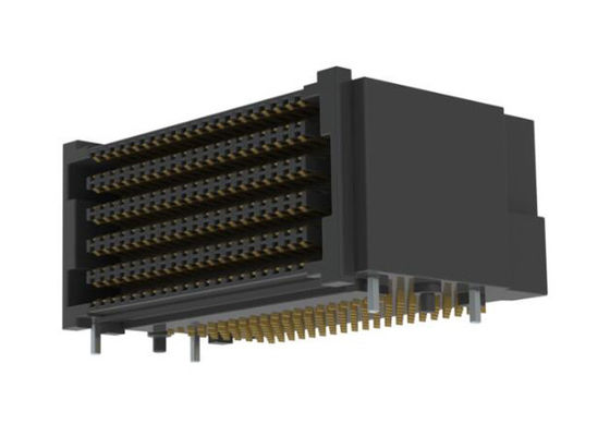 Konektor SEAF-20-01-S-10-1-RA-TR 56Gbps 2.7A Konektor Array Sudut Tepat